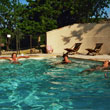 The pool is for us only