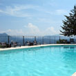 Pool with view to the mountains